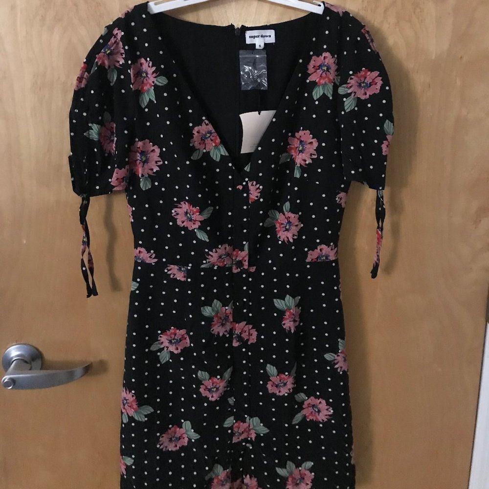 superdown cap sleeve sundress
